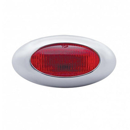 United Pacific - 5 LED Phantom I Clearance/Marker Light - Red LEDs (Red Lens)