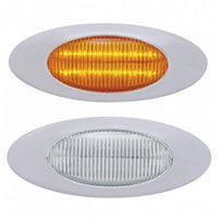 United Pacific - 12 LED Phantom I Clearance/Marker Light - Amber LEDs (Amber or Clear Lens)