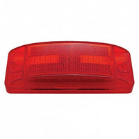 16 LED Rectangular Clearance/Marker Light w/ Reflex Lens - Amber or Red LEDs (Amber or Red Lens)