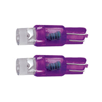 Single Micro LED 37/BP2 Bulb - Blue, Purple, or White LEDs (2-Pack)