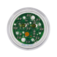 9 LED 2" Round Clearance/Marker Light - Amber or Red LEDs (Clear Lens)