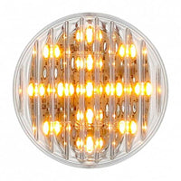13 LED 2-1/2" Round Clearance/Marker Light - Amber or Red LEDs (Clear Lens)