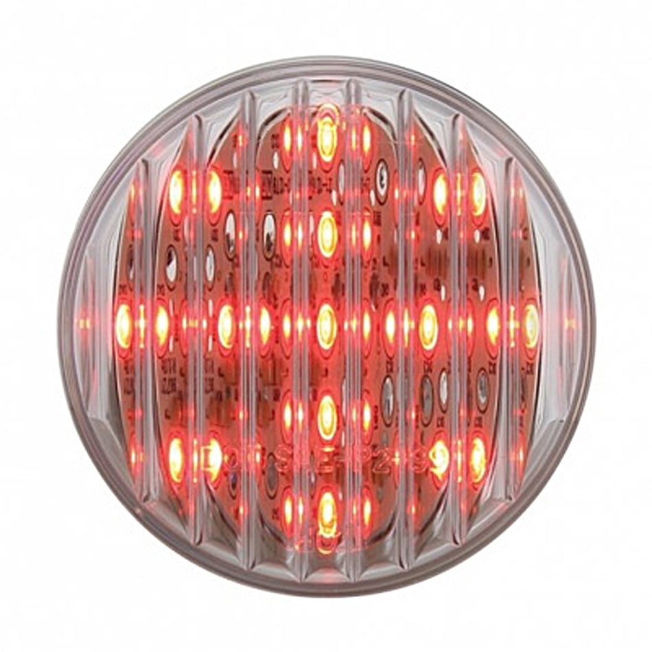 13 LED 2-1/2" Round Clearance/Marker Light - Amber or Red LEDs (Clear Lens)