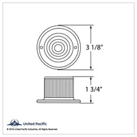 13 LED Honda Light - Red or Amber LEDs (Red or Clear Lens)