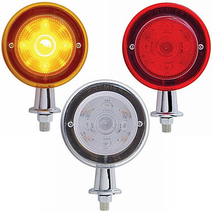 13 LED 1-1/8" Arm Honda Light Kit - Amber or Red LEDs (Amber, Red or Clear Lens)