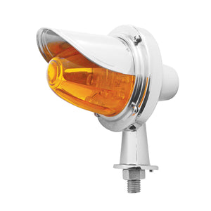 11 LED 1-1/8" Arm Watermelon Honda Light Kit w/ Visor - Amber LEDs (Amber or Clear Lens)