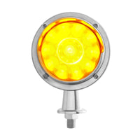 11 LED 1-1/8" Arm Watermelon Honda Light Kit w/ Visor - Amber LEDs (Amber or Clear Lens)