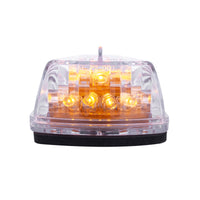 United Pacific - 15 LED Pick-Up/SUV Cab Light - Amber LEDs (Clear Lens)