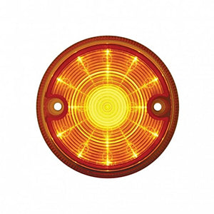 15 LED 3" Series 1 Light Only For Double Face Light Housing - Amber or Red LEDs (Amber or Clear Lens)