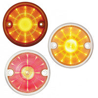15 LED 3" Series 1 Light Only For Double Face Light Housing - Amber or Red LEDs (Amber or Clear Lens)