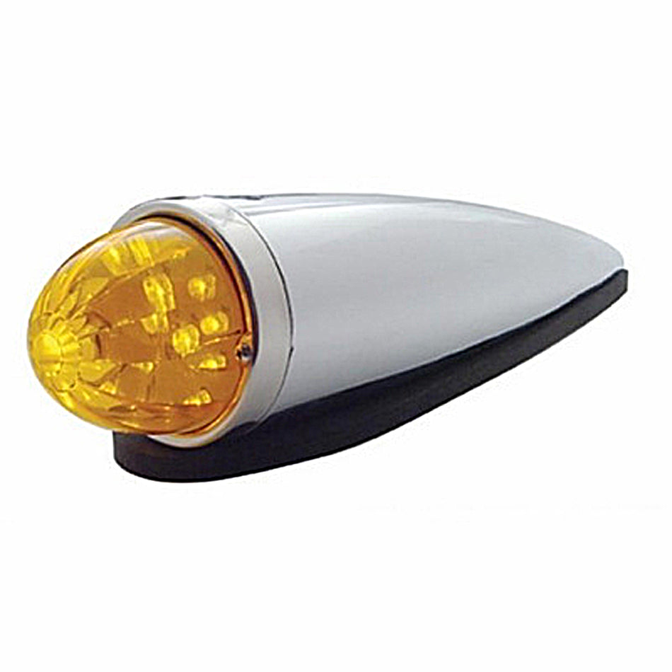 17 LED Watermelon Cab Light Kit With Die Cast Housing - Amber LEDs (Amber Lens)