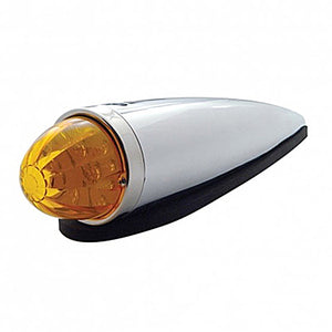 17 LED Watermelon Cab Light Kit With Die Cast Housing - Amber LEDs (Amber Lens)