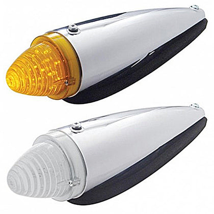 13 LED Beehive Truck-Lite Style Cab Light Kit - Amber LEDs (Amber or Clear Lens)