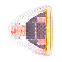 31 LED Turn Signal Light For 1987-2007 Peterbilt 379/378/357 - Amber LEDs (Clear Lens)