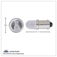 United Pacific - Single LED 1893 Type Bulb - White (2-Pack)