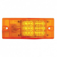 18 LED Reflector Park, Turn & Clearance Light - Amber LEDs (Amber or Clear Lens)