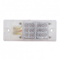 18 LED Reflector Park, Turn & Clearance Light - Amber LEDs (Amber or Clear Lens)