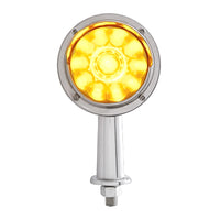 11 LED 2-1/8" Arm Watermelon Honda Light Kit w/ Visor - Amber LEDs (Amber or Clear Lens)