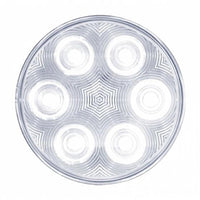 United Pacific - 6 LED 4" Back-Up Light - White LEDs (Clear Lens)