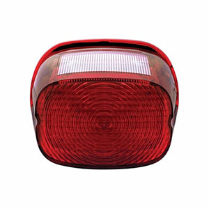 29 LED Tail Light For Harley Motorcycle With 4 LED License Light - Red LEDs (Red Lens)