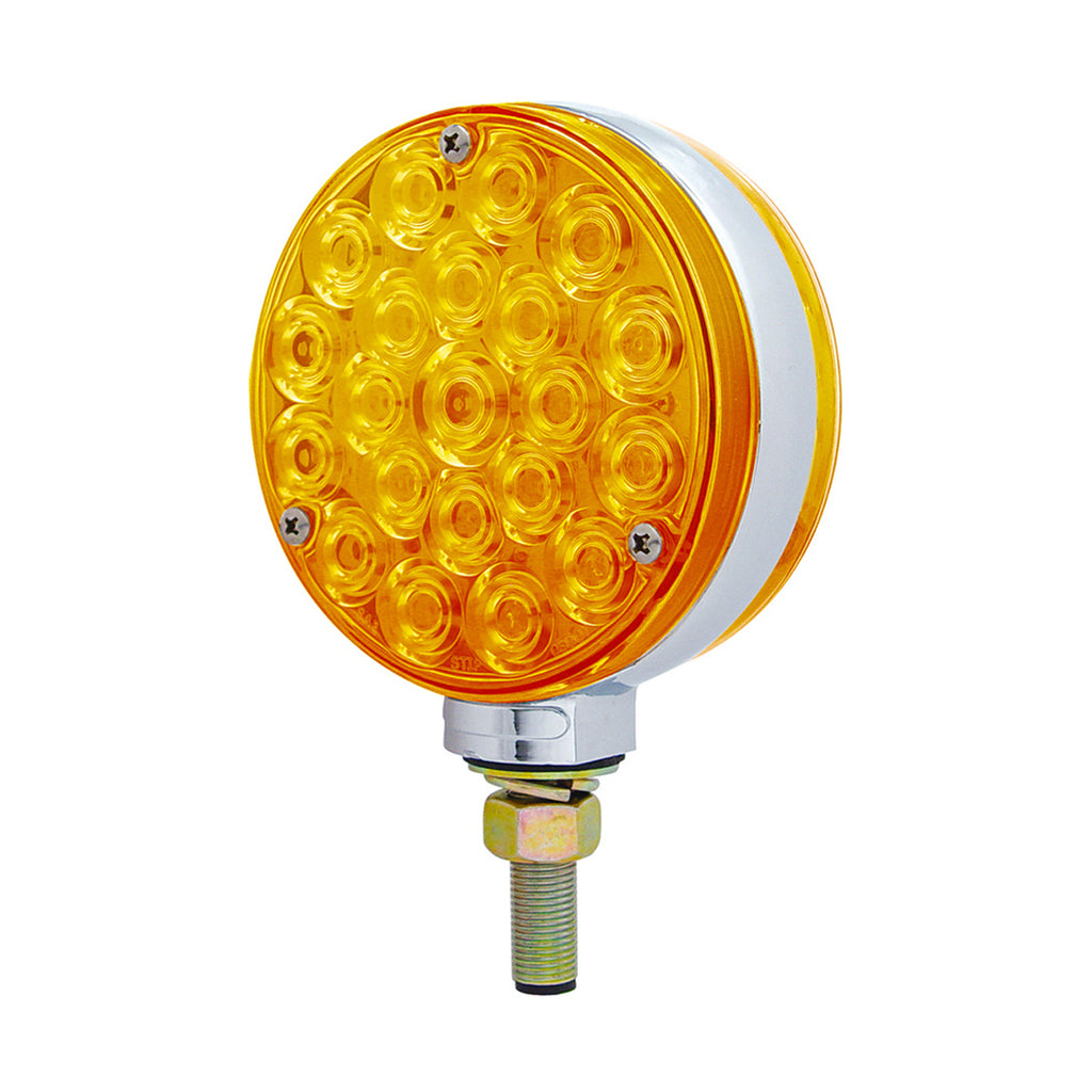 42 LED Double Face Turn Signal Light - Amber LEDs (Amber or Clear Lens)
