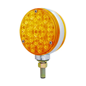 42 LED Double Face Turn Signal Light - Amber LEDs (Amber or Clear Lens)