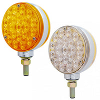 42 LED Double Face Turn Signal Light - Amber LEDs (Amber or Clear Lens)