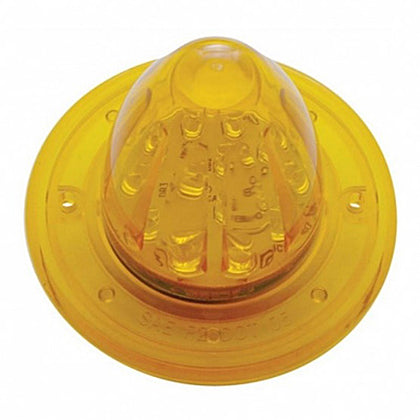 United Pacific - 13 LED Watermelon Honda Light - Amber LEDs (Amber Lens)