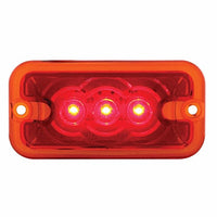 3 LED Clearance Marker Light - Amber or Red LEDs (Amber, Red or Clear Lens)