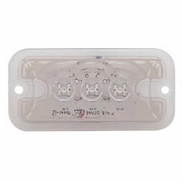 3 LED Clearance Marker Light - Amber or Red LEDs (Amber, Red or Clear Lens)