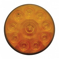 United Pacific - 10 LED 4" Turn Signal Light - Amber LEDs (Amber or Clear Lens)