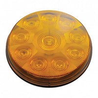 United Pacific - 10 LED 4" Turn Signal Light - Amber LEDs (Amber or Clear Lens)