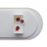 40 LED Oval Turn Signal Light - Amber LEDs (Amber Lens)