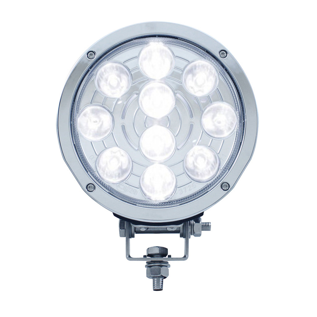 10 High Power 3-Watt LED 7" Driving Light (1300 Lumens)