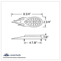 39 LED "Inferno" Turn Signal Light - Red or Amber LEDs (Red or Clear Lens)