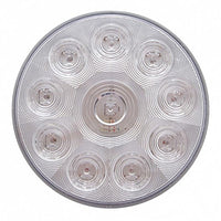 10 LED 4 "Auxiliary/Utility Light - White LEDs (Clear Lens)