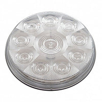 10 LED 4 "Auxiliary/Utility Light - White LEDs (Clear Lens)