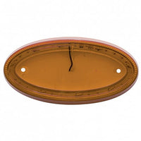 32 LED Large Emblem Light For Peterbilt - Amber LEDs (Amber Lens)