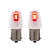 United Pacific - High Power 8 LED 1156 Type Bulb - White, Red or Amber (2 Pack)