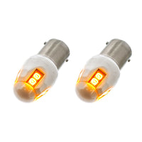 United Pacific - High Power 8 LED 1156 Type Bulb - White, Red or Amber (2 Pack)