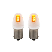 United Pacific - High Power 8 LED 1156 Type Bulb - White, Red or Amber (2 Pack)