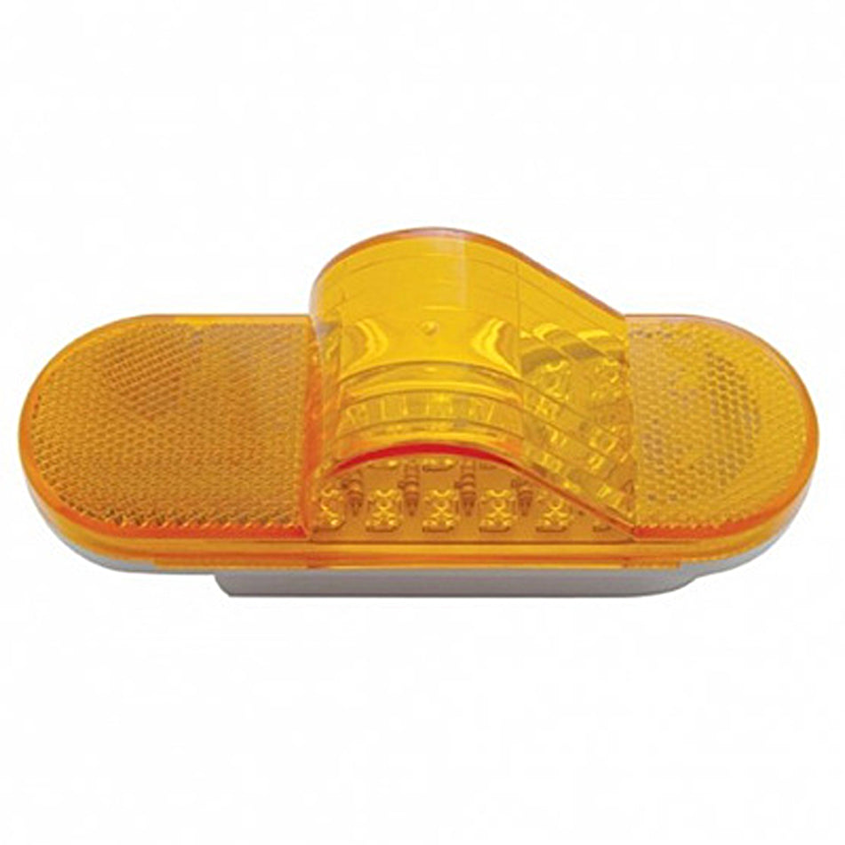 18 LED Mid-Trailer Turn Signal Light - Amber LEDs (Amber Lens)