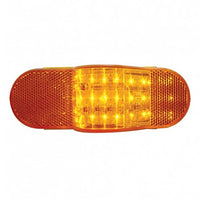 18 LED Mid-Trailer Turn Signal Light - Amber LEDs (Amber Lens)
