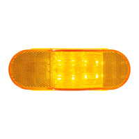 8 LED Mid-Trailer Turn Signal Light - Amber LEDs (Amber Lens)