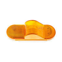 8 LED Mid-Trailer Turn Signal Light - Amber LEDs (Amber Lens)