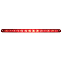 United Pacific - 14 LED 12" Stop, Turn & Tail Light Bar - Red LEDs (Red or Clear Lens)