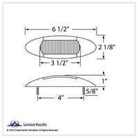 12 LED Maverick Clearance/Marker Light - Amber or Red LEDs (Amber, Red or Clear Lens)