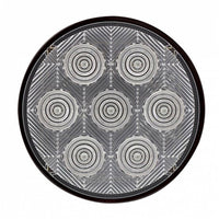 7 LED 4" Round Competition Series Stop, Turn & Tail Light - Red LEDs (Red or Clear Lens)
