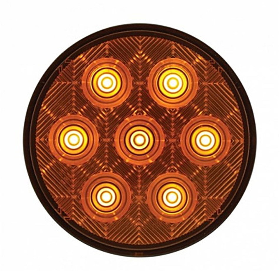 7 LED 4" Competition Series Turn Signal Light - Amber LEDs (Amber or Clear Lens)