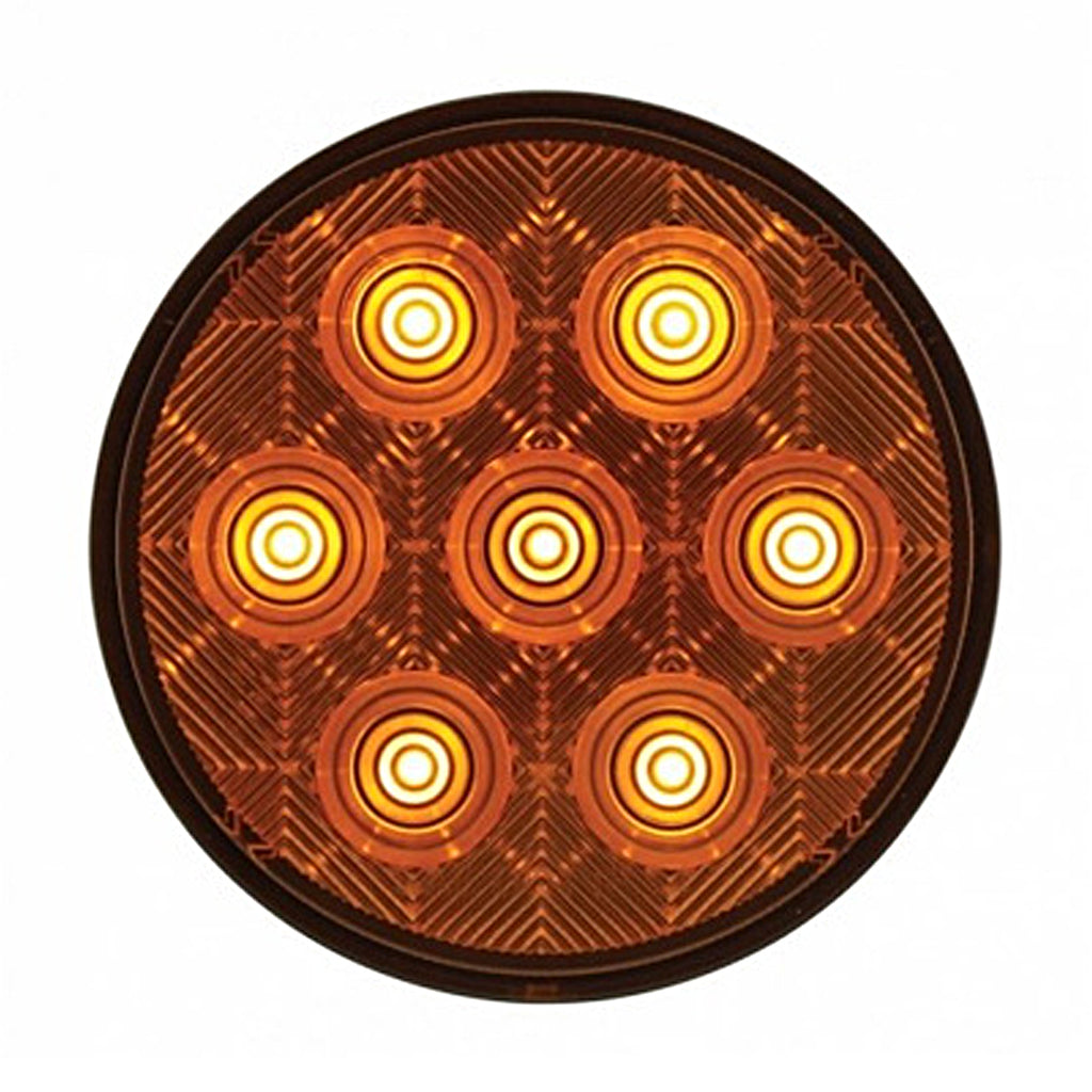 7 LED 4" Competition Series Turn Signal Light - Amber LEDs (Amber or Clear Lens)
